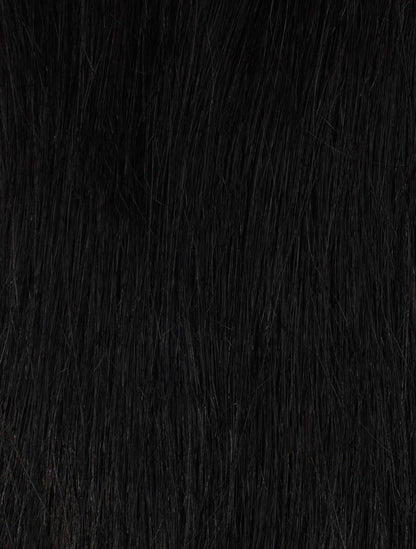 Jet Black (1) 20" Single Weft