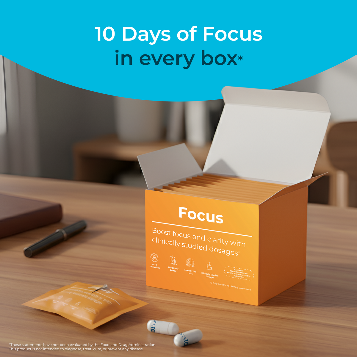 Focus 10-Travel Packs