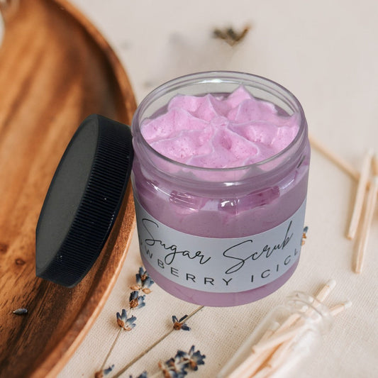 Doodlations Sugar Scrub | Snowberry Icicles | 4 oz