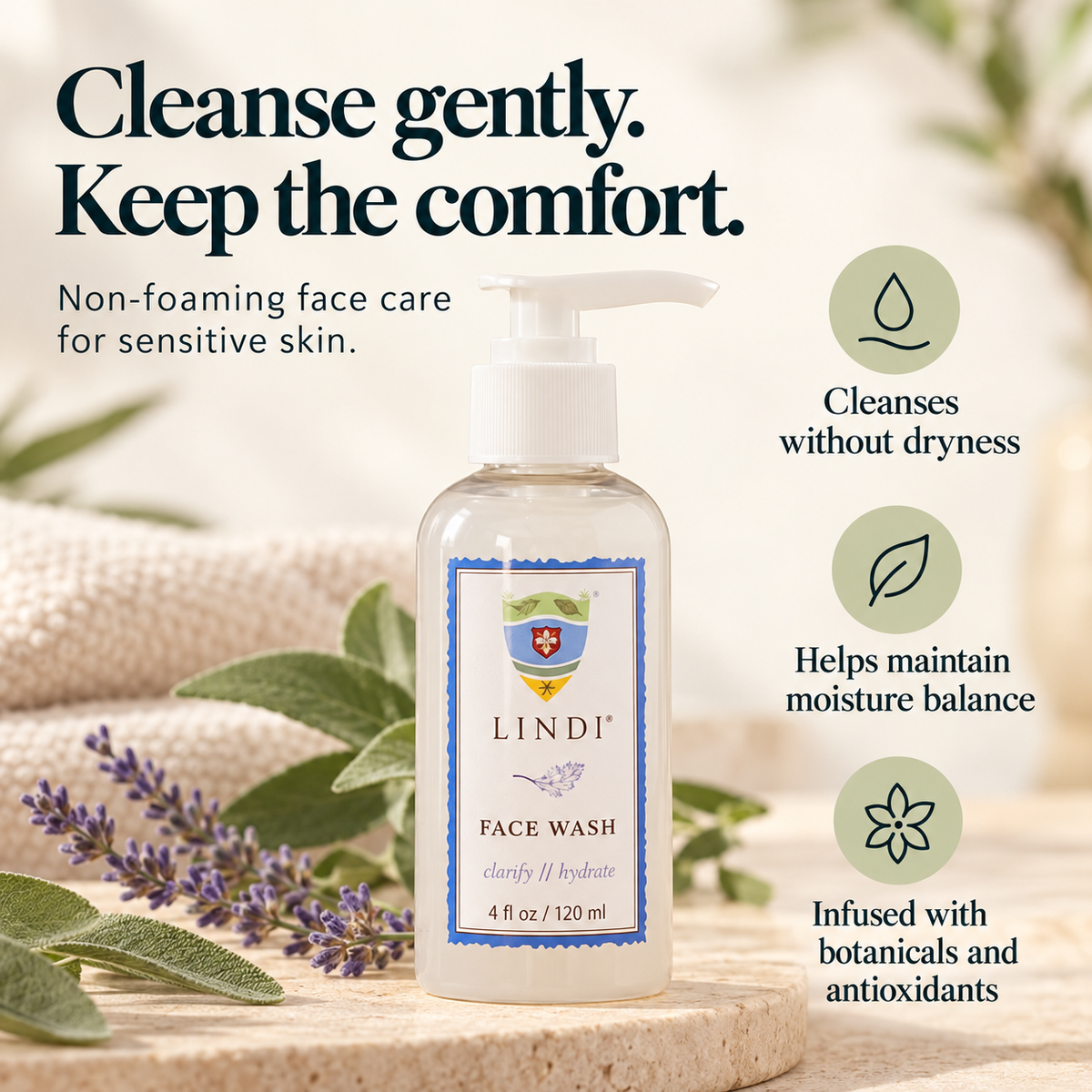 Lindi Nettoyant Visage