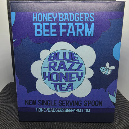 Cuchara de miel Badgers / Té de miel Blue Razz