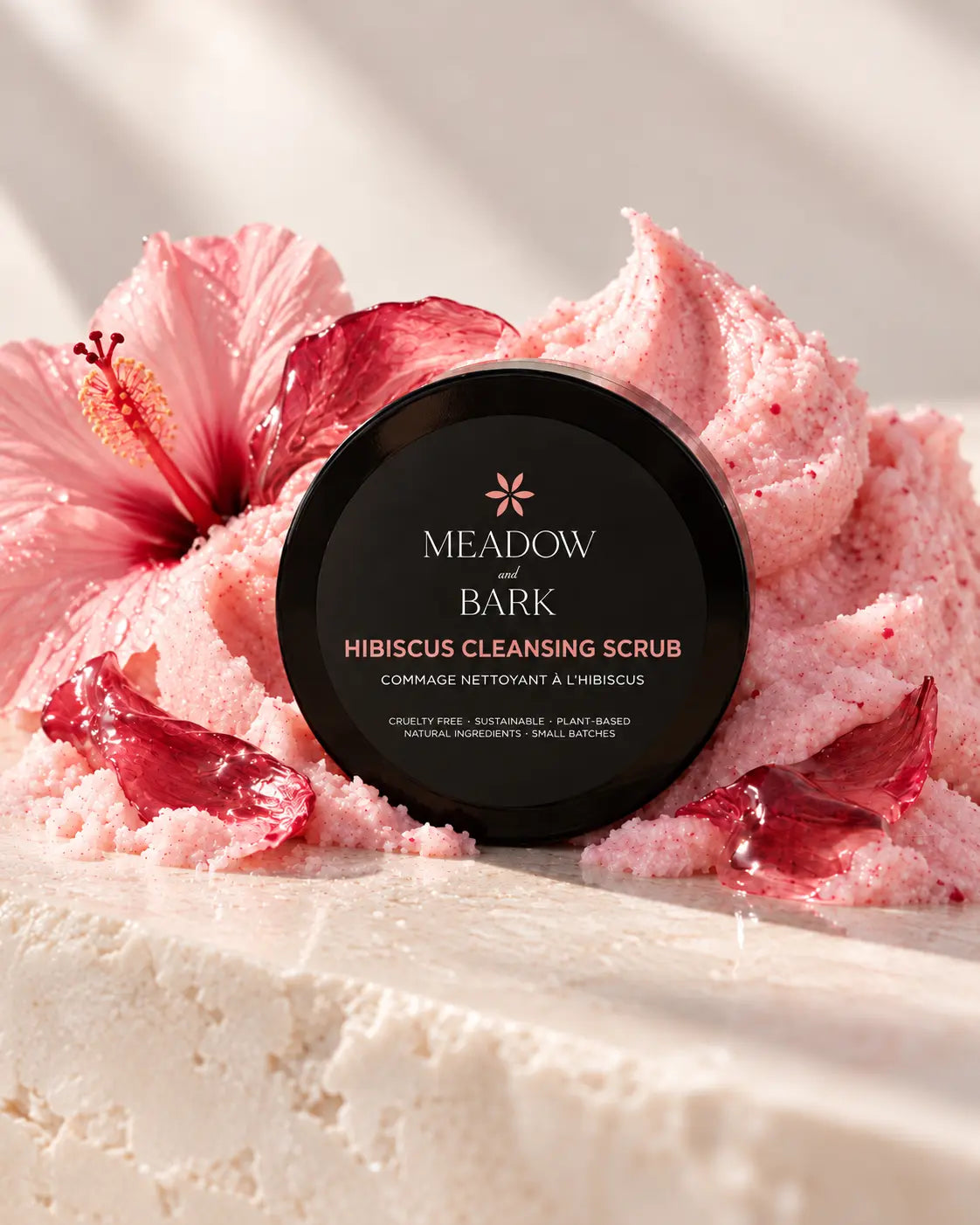 Hibiscus Facial Cleansing Scrub