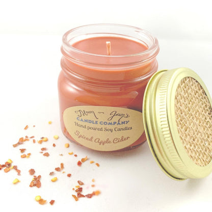 Spiced Apple Soy Candle – Warm & Inviting Fall Scent | Mam Jam’s