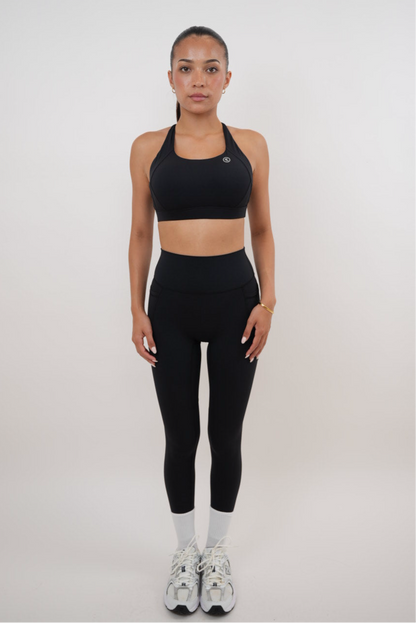I Am Glowing Black Quick Dry Butter Soft Legging
