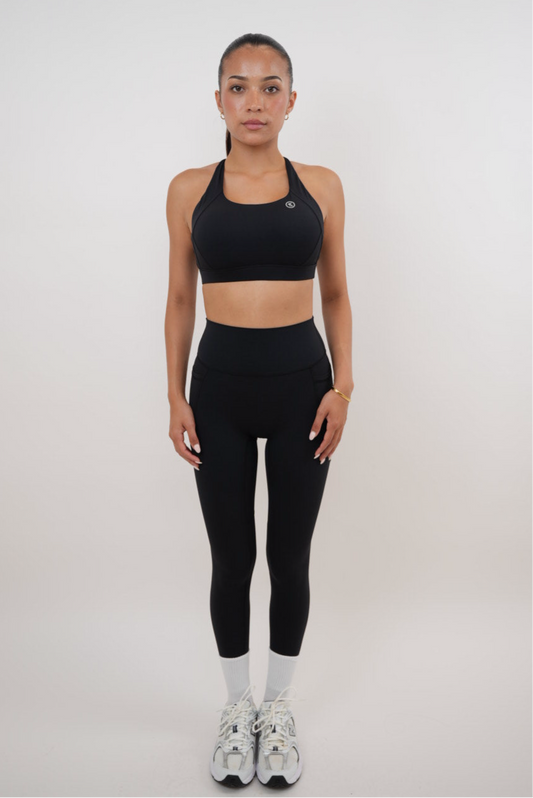 Leggings suaves de mantequilla de secado rápido I Am Glowing Black
