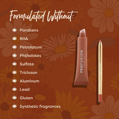 Calabaza Especiada | Dúo de delineador y bálsamo labial Cashmere Lips