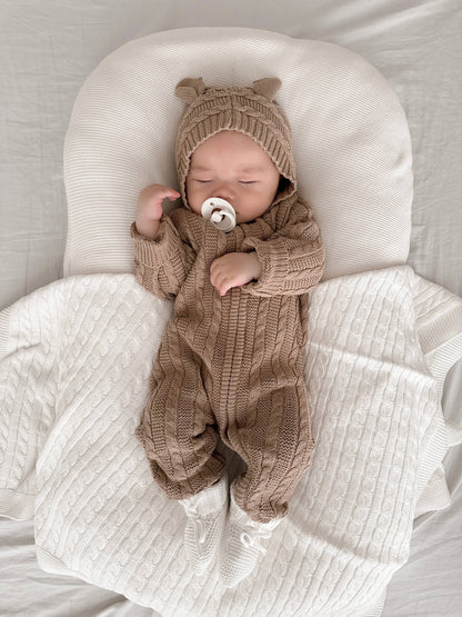 Luna + Luca Baby Bear Jumpsuit