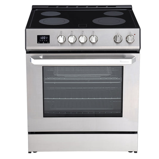 Rangaire 30" Electric Range AirFry Convection Oven Slide-in Stainless Steel RRE303TS