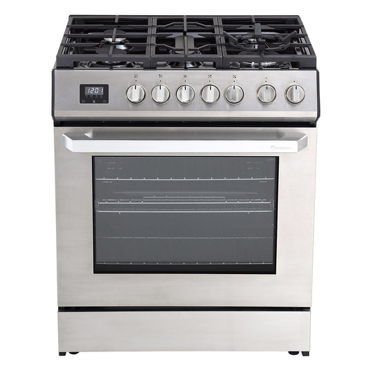 Rangaire 30" Gas Range Convection Oven Slide-in Stainless Steel RRG303TS