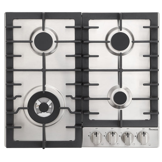 Rangaire 24" Gas Cooktop 4 Burners Stainless Steel RCG241S