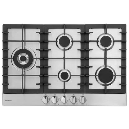 Rangaire 30" Gas Cooktop 5 Burners Stainless Steel RCG301S