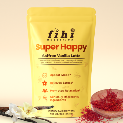 Super Happy - Saffron Vanilla Latte