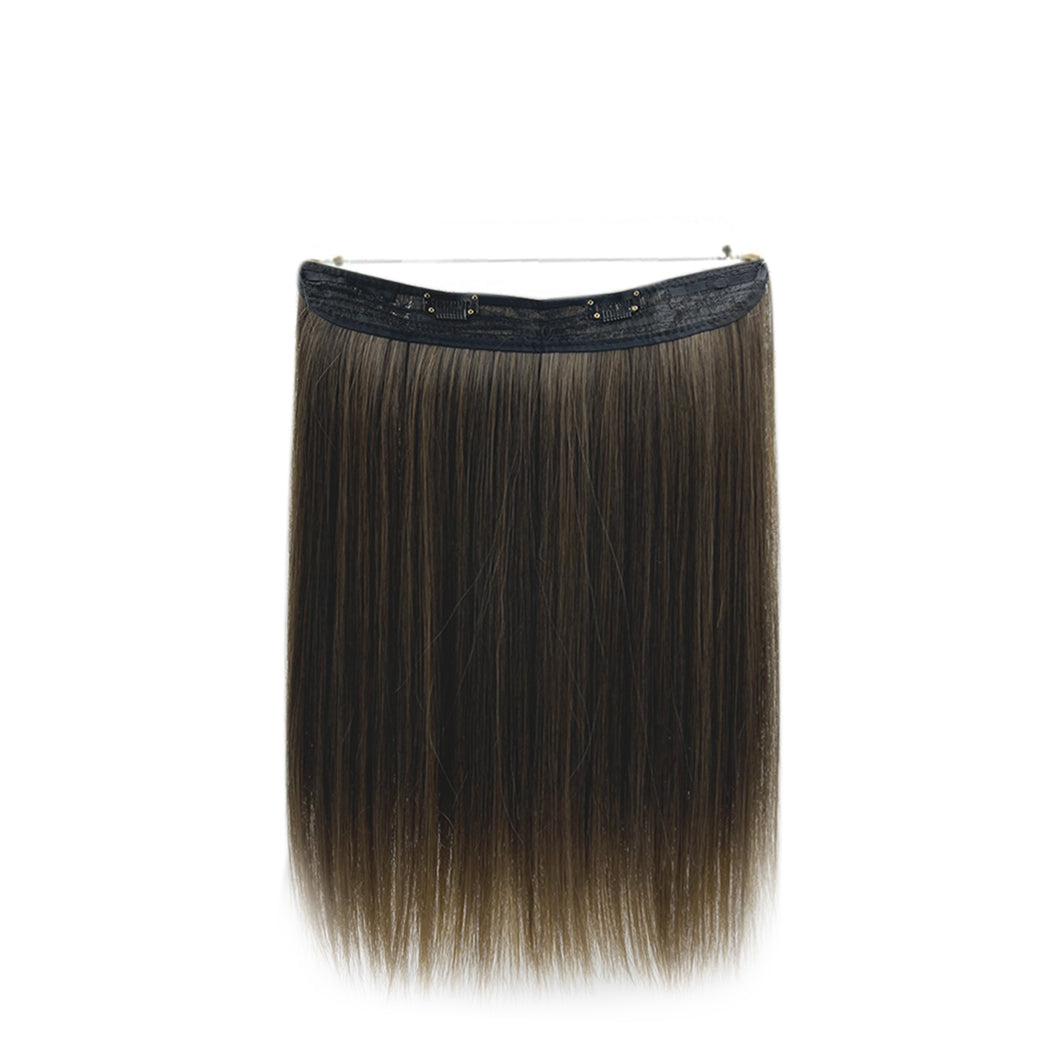 JBEXTENSION Halo Invisible Hair Extension Straight 18inch 110g