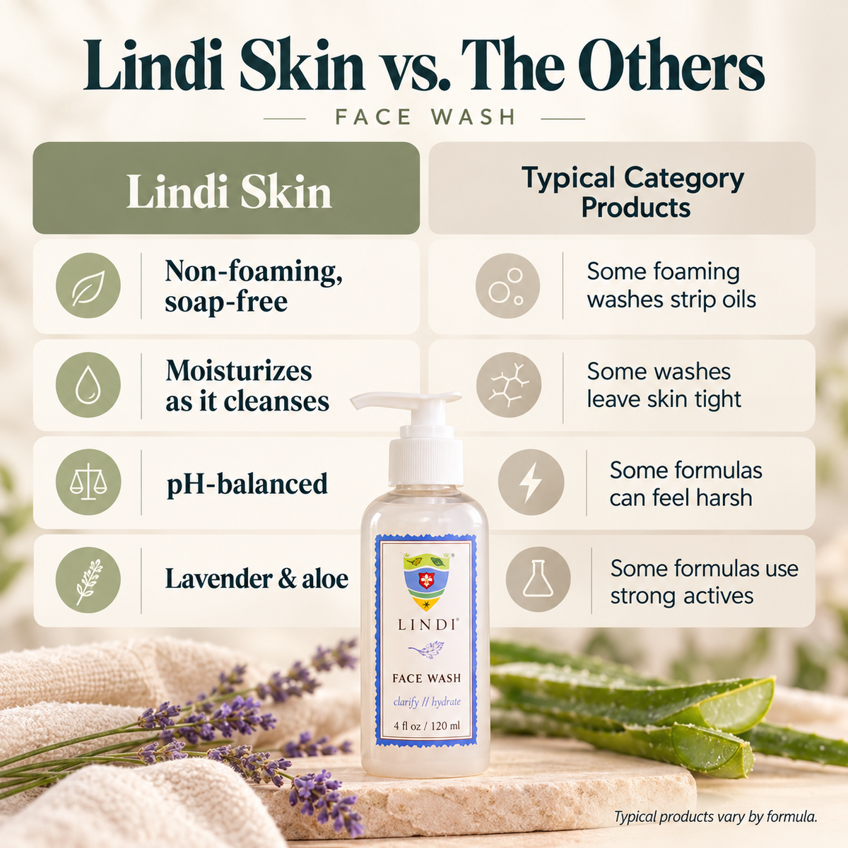 Lindi Nettoyant Visage