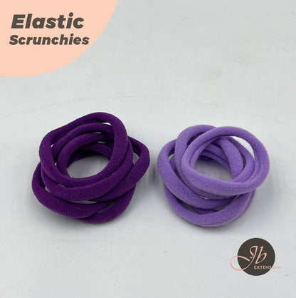 JBextension High Stretch Elastic Hair Tie Casual Simple Plain Hair Accessories For Women, Simple Minimalist Ponytail Holder 10 PCS