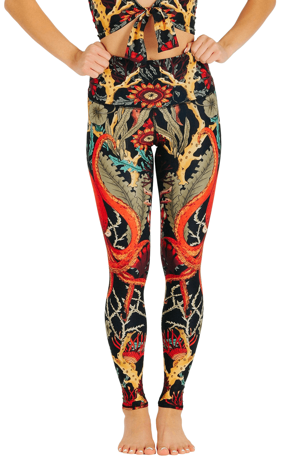 YD Legging - Coral My Name