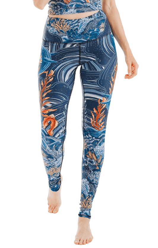 YD Legging - Whale Hello