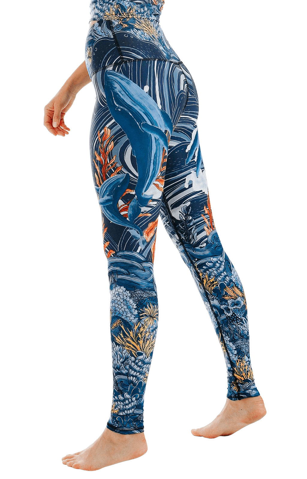 YD Legging - Whale Hello