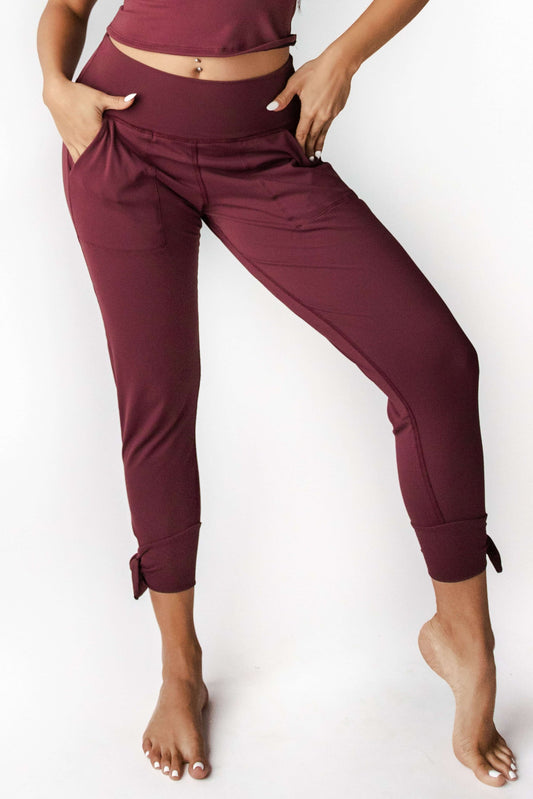 Sunday Jogger - Maroon