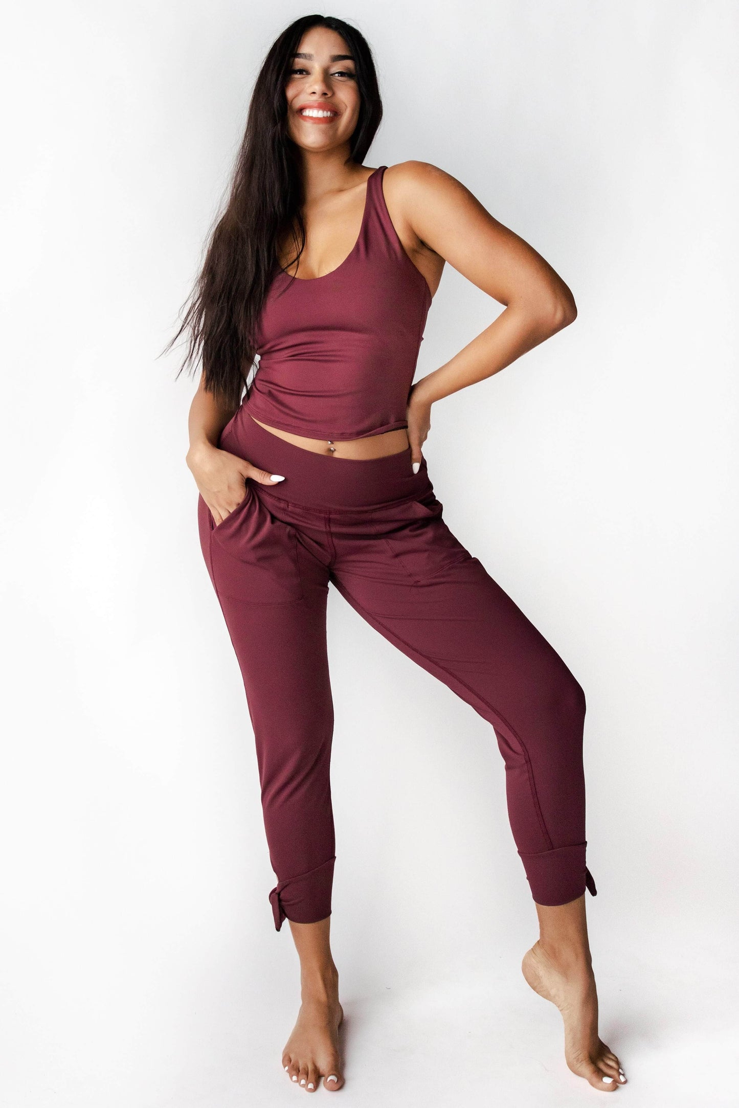 Sunday Jogger - Maroon