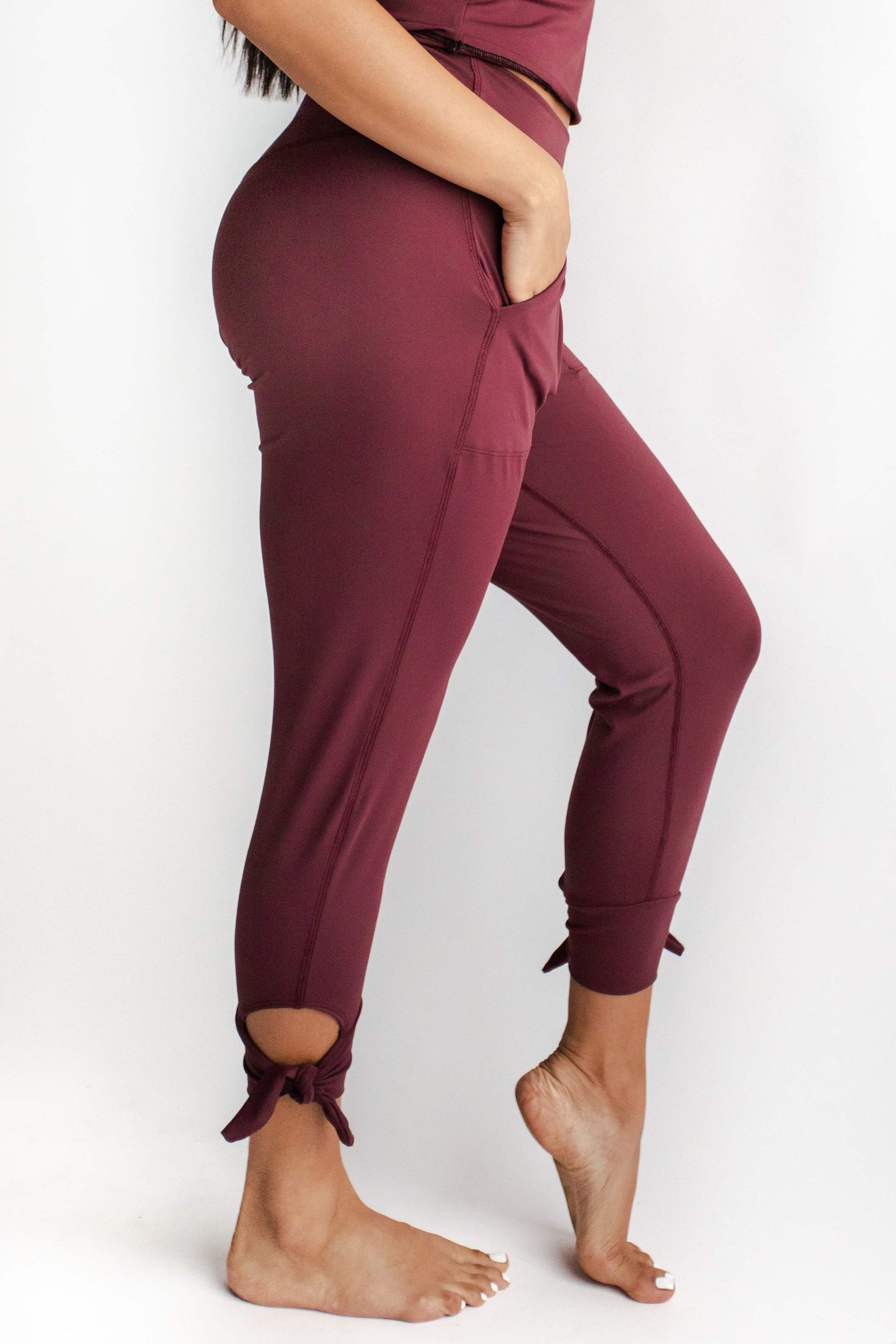 Sunday Jogger - Maroon