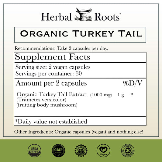 Organic Turkey Tail Mushroom