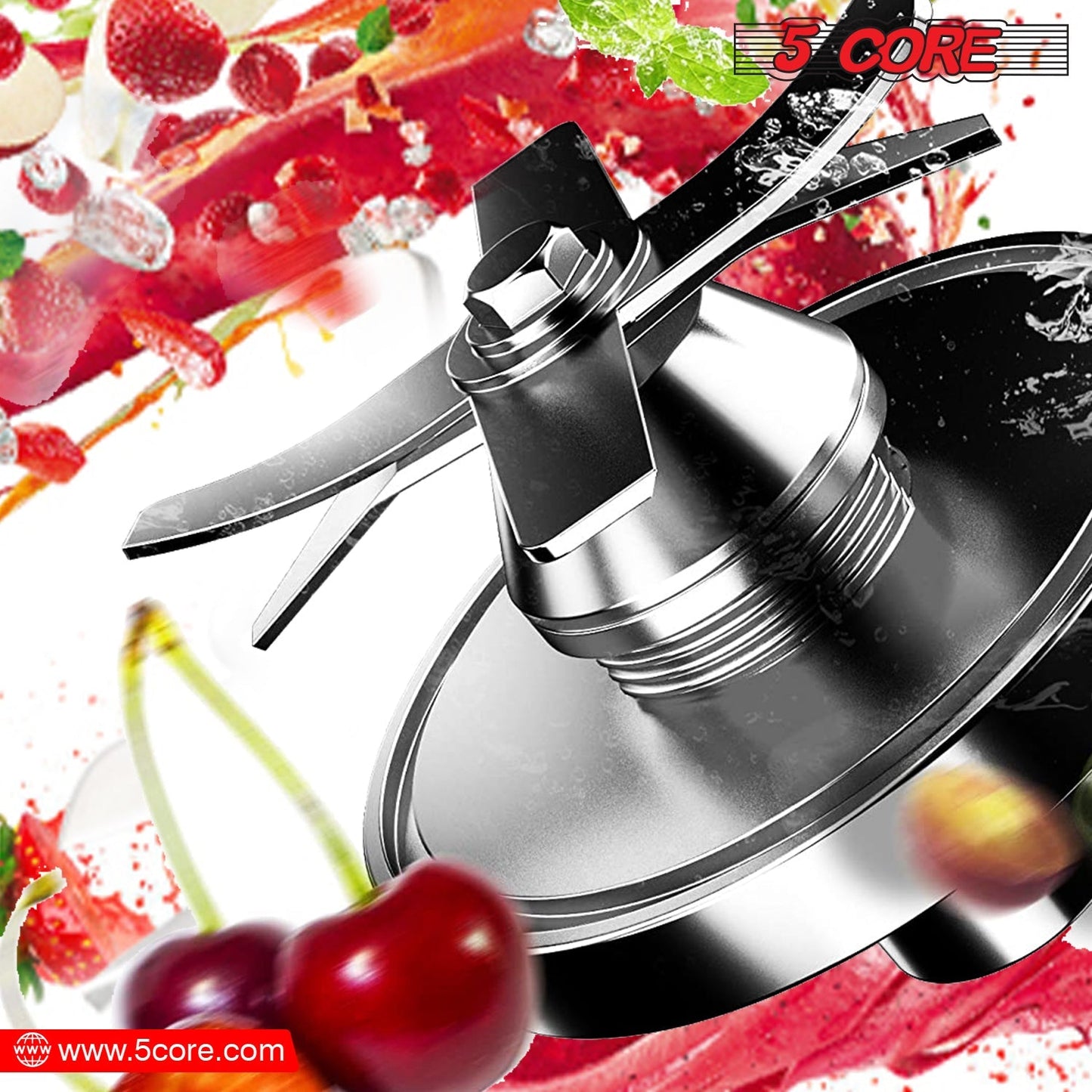 5Core Juicer Blender Machines 2000W  High-Speed Countertop Kitvhen
