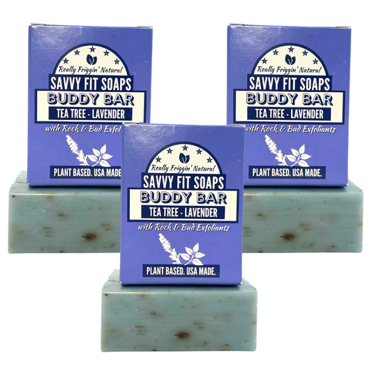 BUDDY BAR TRIO - Lavender, Tea Tree, Peppermint
