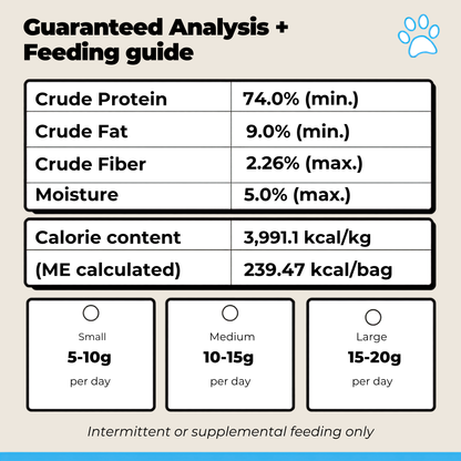 Freeze-Dried Turkey Liver Dog Treats