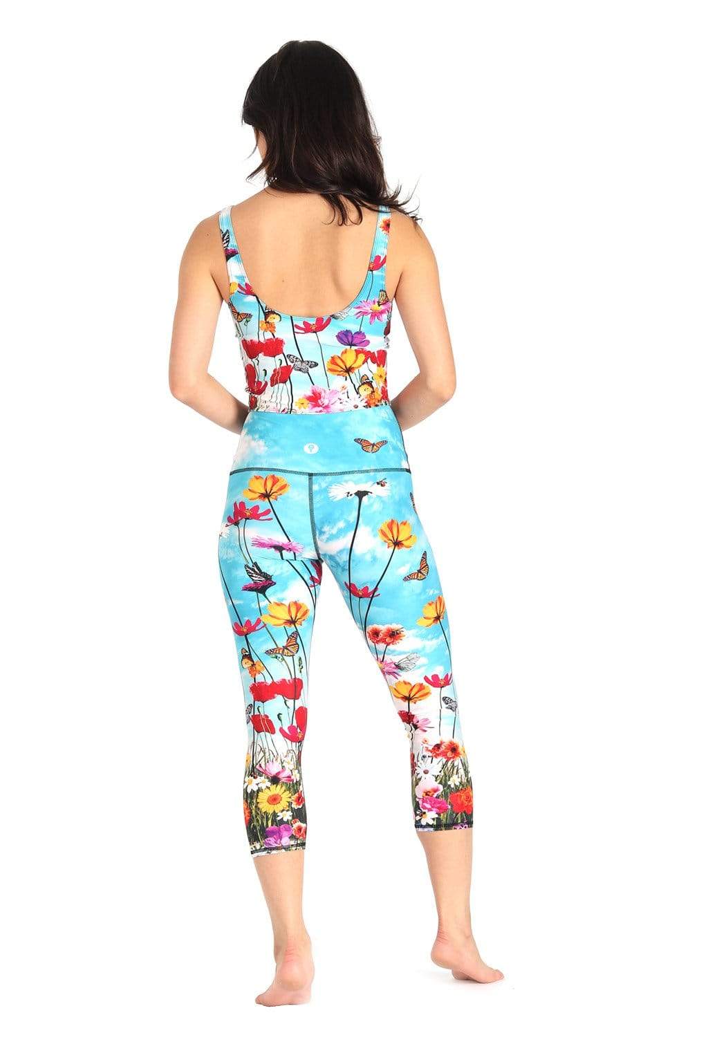 Capri Legging - Flower Bomb