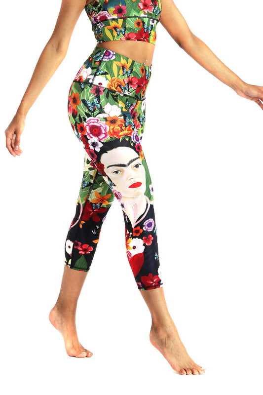 Capri Legging - Kahlo
