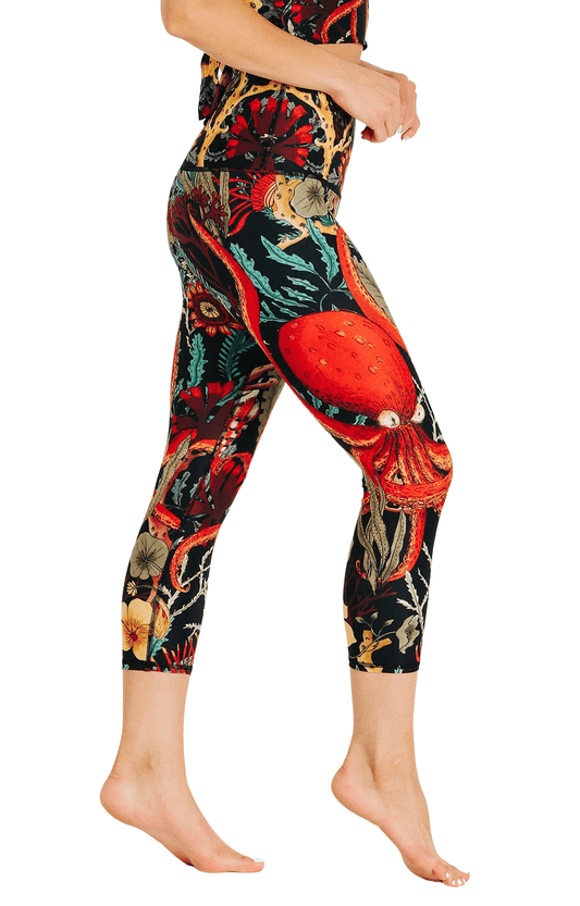 Capri Legging - Coral My Name