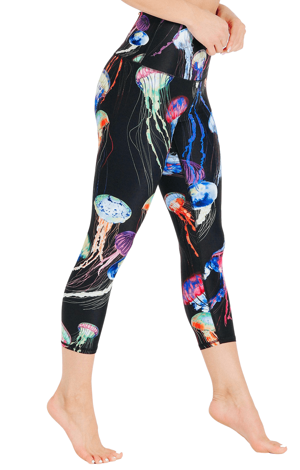 Capri Legging - Electric Flow