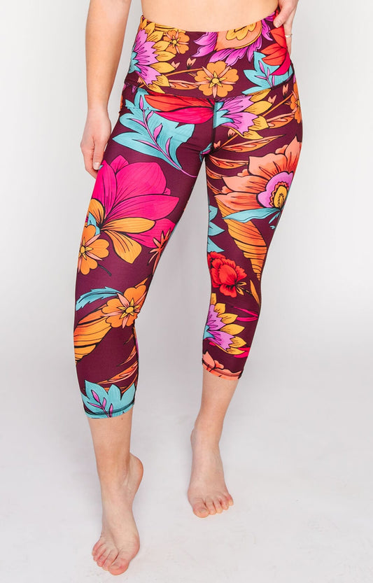 Capri Legging - Indie Flow