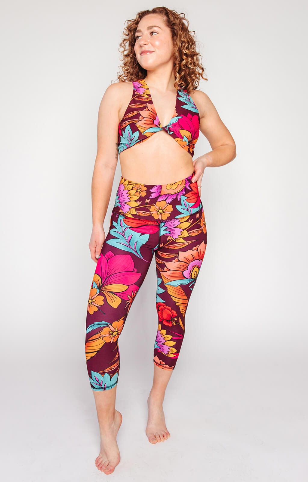 Capri Legging - Indie Flow