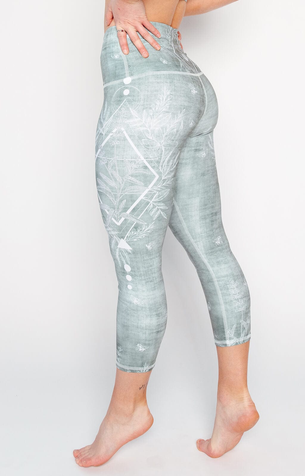 Capri Legging - Pure Sage