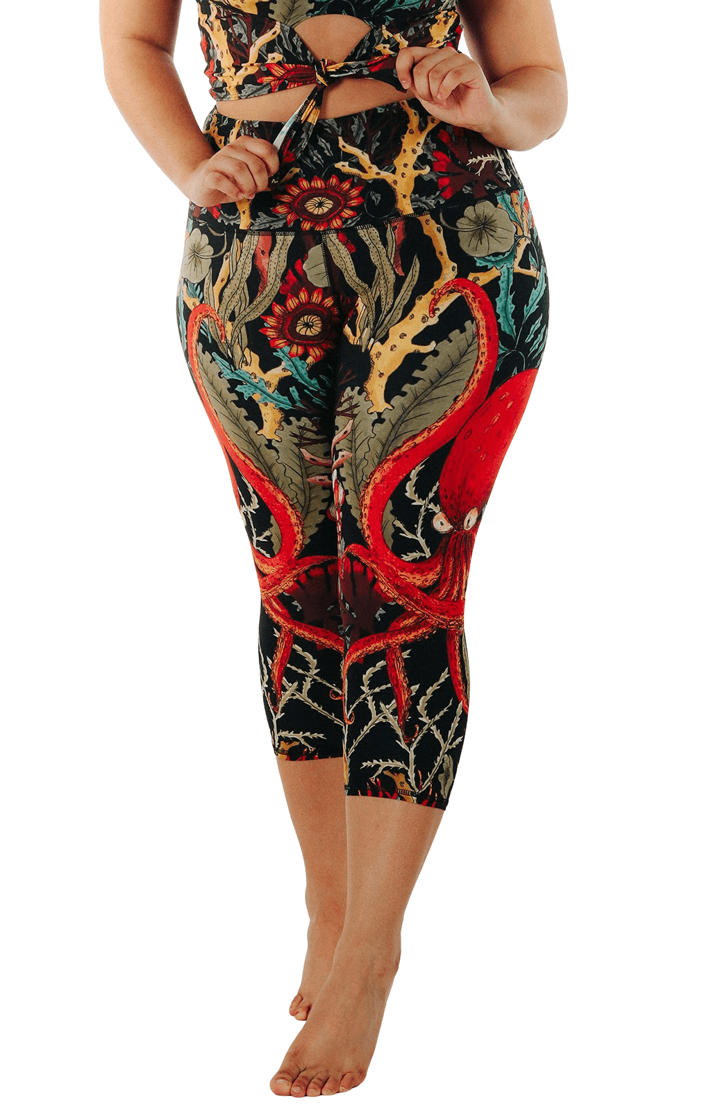 Capri Legging - Coral My Name