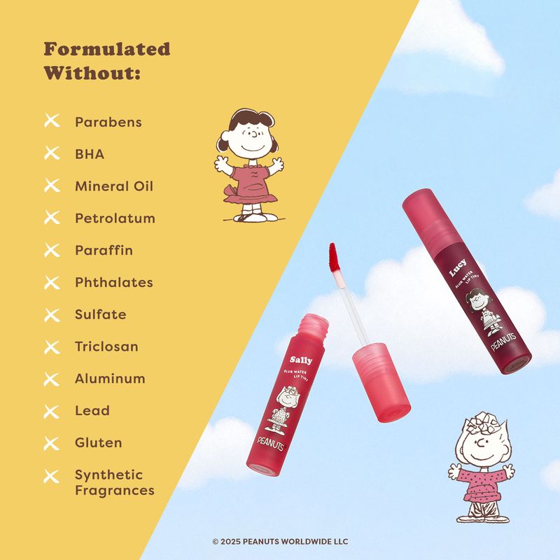 Peanuts 75th | Tinte labial Blur Water 