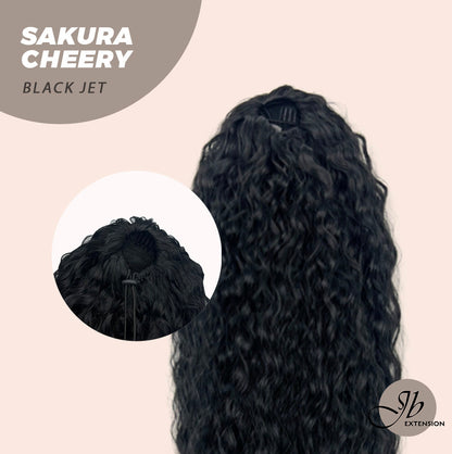 JBEXTENSION 22 Inches Ponytail Coulisse Wave SAKURA CHERRY