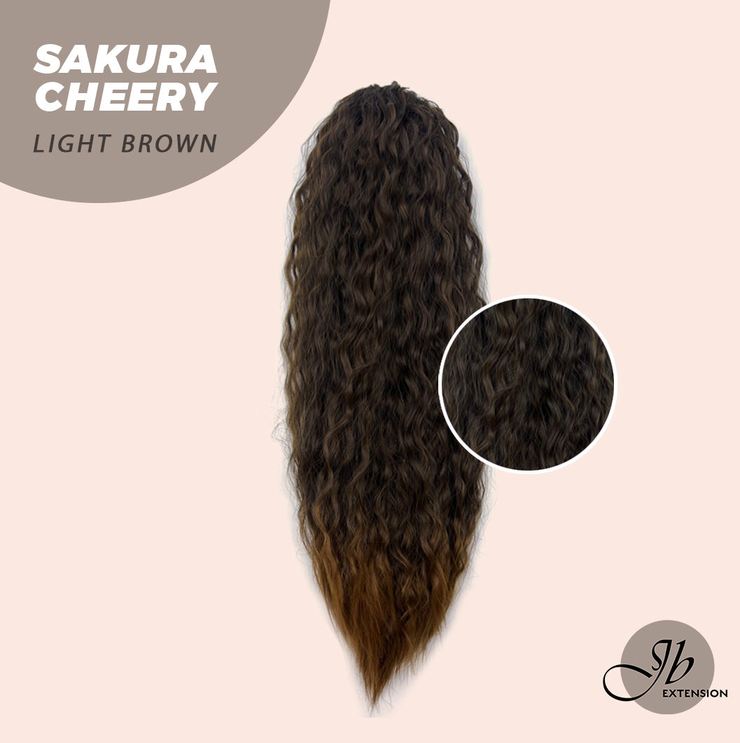 JBEXTENSION 22 Inches Ponytail Coulisse Wave SAKURA CHERRY