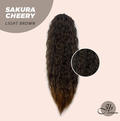 JBEXTENSION 22 Inches Ponytail Coulisse Wave SAKURA CHERRY