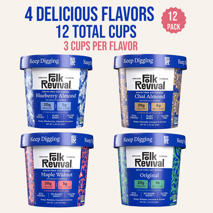 Variety Pack - Keto Instant 'Oatmeal'