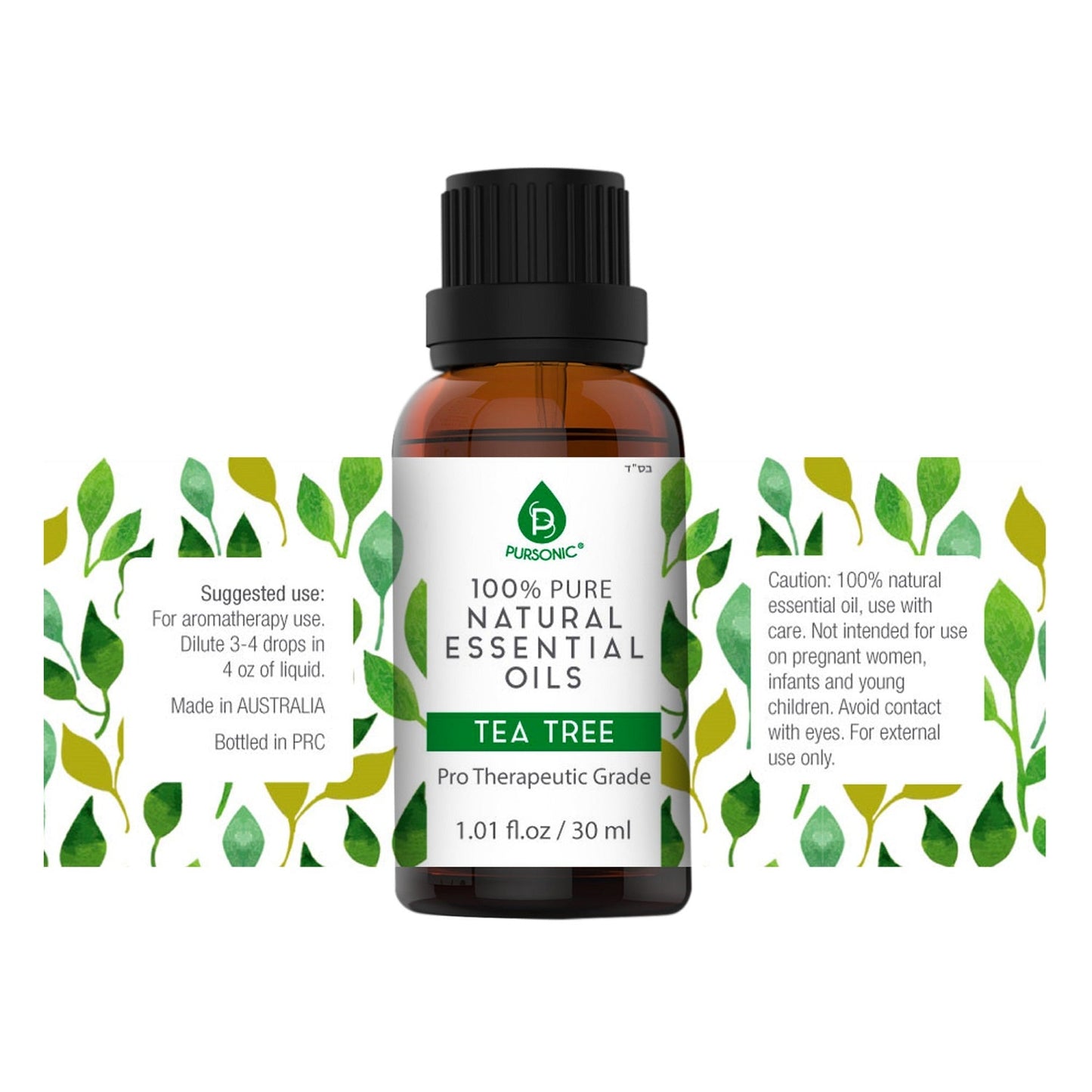 Aceites esenciales de árbol de té 100% puros y naturales