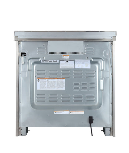 Rangaire 36" Gas Range Convection Oven Freestanding Stainless Steel RRG361TS