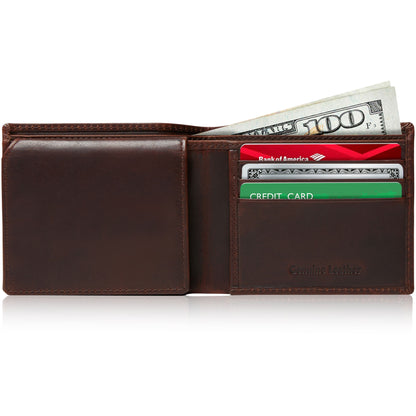 Leather Bifold Wallet