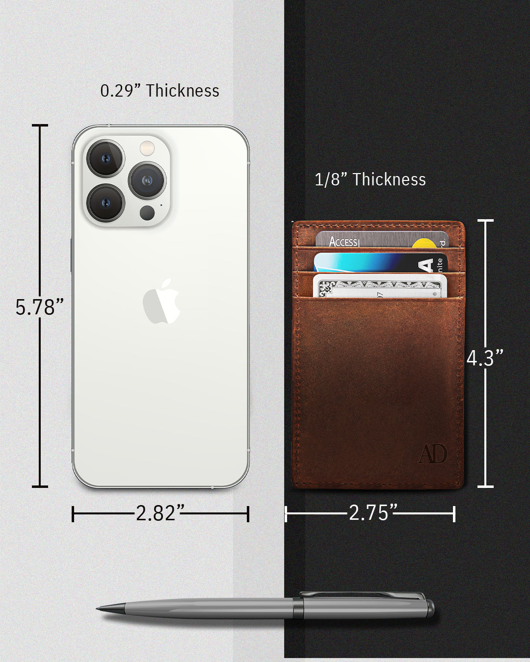 Slim Minimalist Card Holder