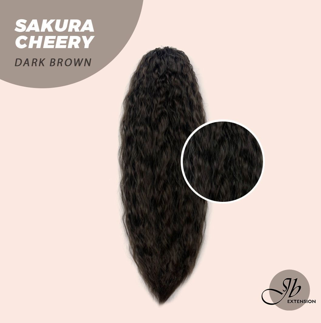 JBEXTENSION 22 Inches Ponytail Coulisse Wave SAKURA CHERRY