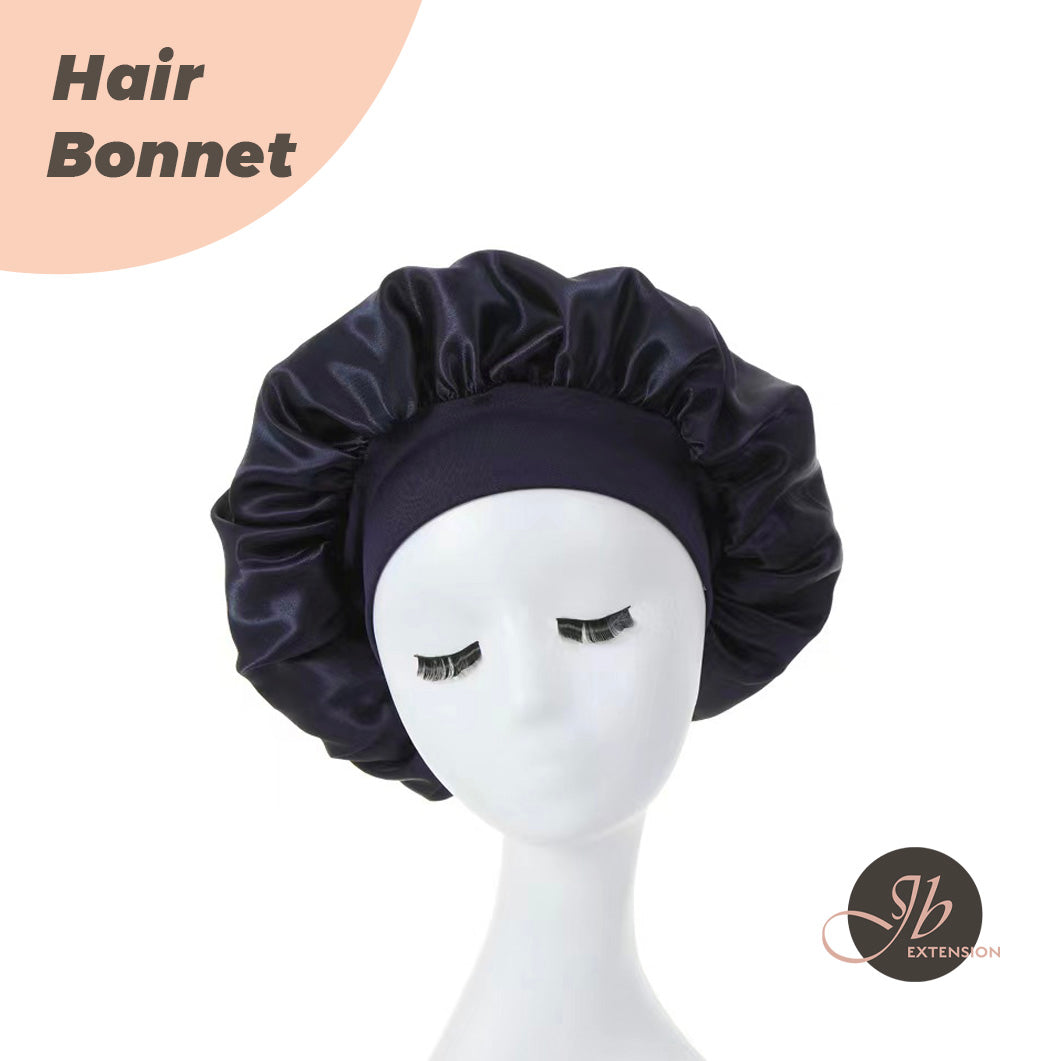 JBextension Silk Bonnet for Sleeping, Satin Hair Bonnets, Soft Elastic Band Silk Sleep Cap, Silk Hair Wrap for Curly Hair