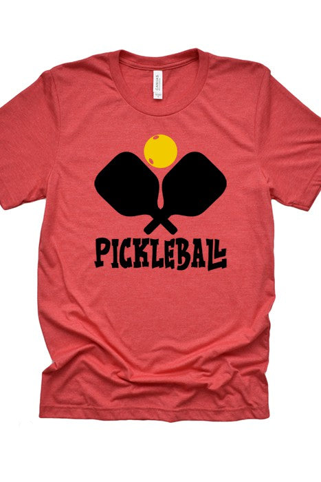 Pickleball With Paddles Tee
