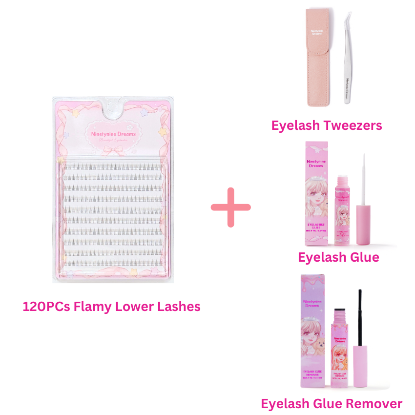120PCs Flamy Lower Lashes